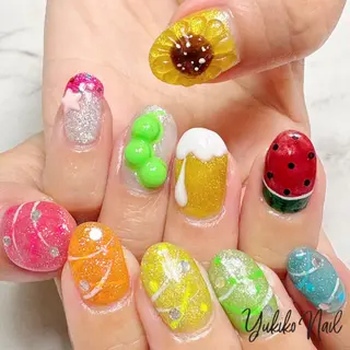 ネイル ユキコ ネイルのネイルデザイン