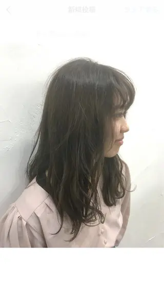 セミロング 村澤 拓弥のヘアスタイル