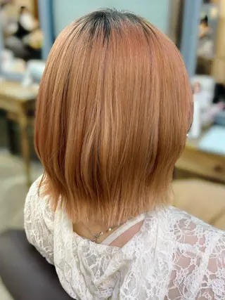ミディアム 優李 ゆうりのヘアスタイル