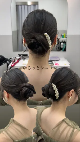 ミディアム 薄田 珠美のヘアスタイル