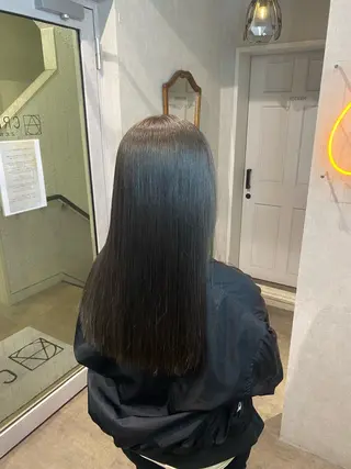 ロング カラー 透明感カラー🫧🎀 まりなのヘアスタイル