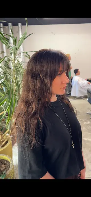 ロング 影山 蒼太のヘアスタイル