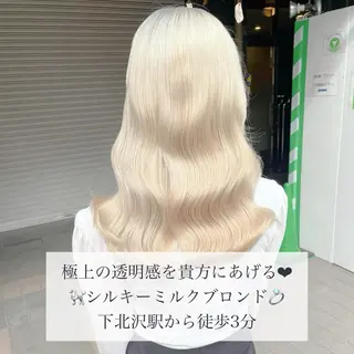 ロング カラー ハイトーン特化💍 NØRN💍韓国のヘアスタイル