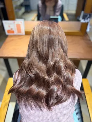 セミロング カラー かえで / モデル募集中‼️のヘアスタイル