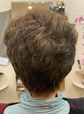 ショート 縮毛矯正モデル募集中 美容室HATSUのヘアスタイル