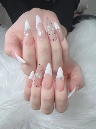 ネイル Lee Nails チップ長さだし専門店のネイルデザイン