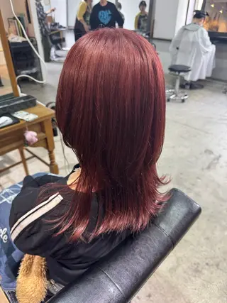 カラー 林 真那のヘアスタイル