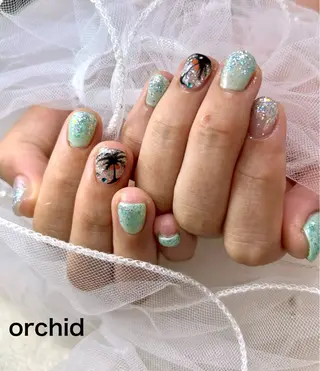 ネイル orchid ♡オーキッドのネイルデザイン