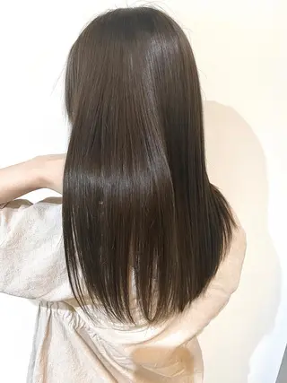 ロング カラー ヘアアレンジ ネイル マツエク・マツパ 夜23時まで予約🉑 reverieあきらのヘアスタイル
