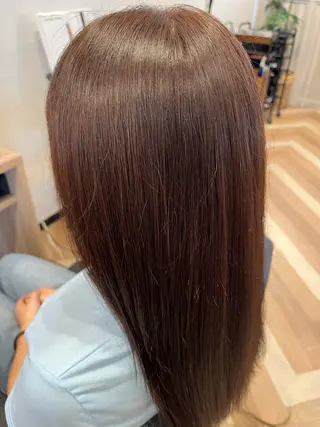 ロング カラー 艶髪特化 しゅんぼう 長岡髪質改善のヘアスタイル