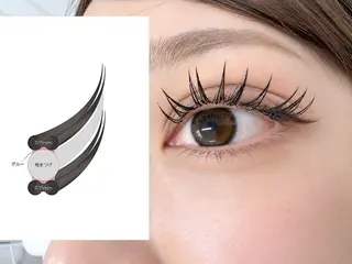 マツエク・マツパ stunner eyelashのマツエク・マツパデザイン