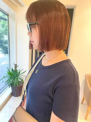 ミディアム HCA studioのヘアスタイル