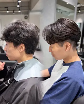 メンズ 曲がる縮毛矯正専門 /森隆之介のヘアスタイル