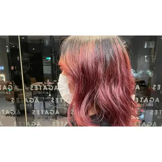 ミディアム カラー 齊藤 賢祐のヘアスタイル