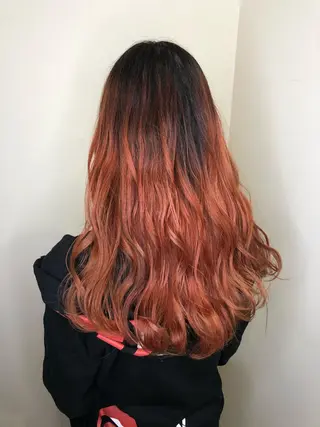 ロング カラー ナチュラルスタイル/ 透明感カラー/比嘉のヘアスタイル