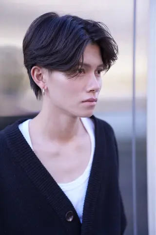 ショート パーマ メンズ 櫻田 愛奈のヘアスタイル