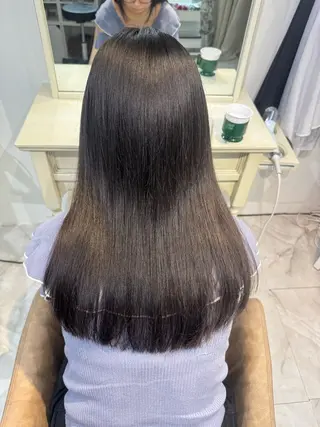 セミロング パーマ 8日◎髪質改善 misatoのヘアスタイル