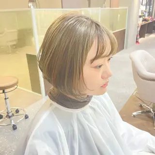 ショート カラー MATISSE藤崎 渕上 ジュビアイのヘアスタイル