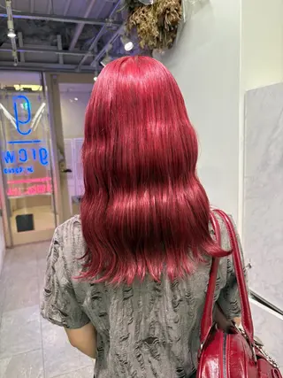 カラー miwa 🖤のヘアスタイル