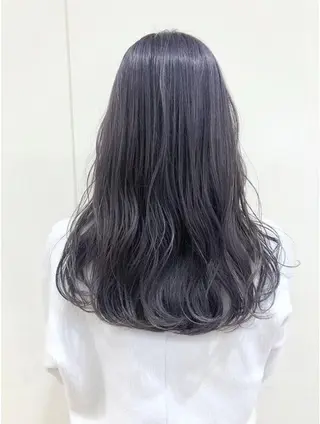 ミディアム カラー パーマ ヘアアレンジ ユズキ/表参道 ♡大人モテヘアのヘアスタイル