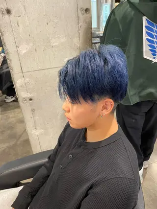 ショート カラー ハイトーン 横浜💞ミオのヘアスタイル
