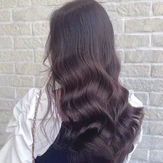 ロング カラー 縮毛矯正/ワンカラー モデル募集🫧田村のヘアスタイル