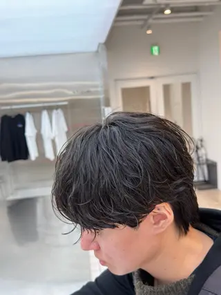 ショート パーマ fifth 児玉達哉 当日予約🙆のヘアスタイル