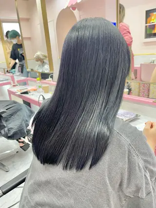 セミロング 店長 小池アキトのヘアスタイル
