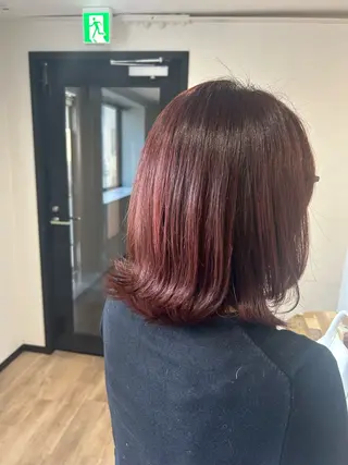ミディアム モデル募集🍬 emo増田黄起のヘアスタイル