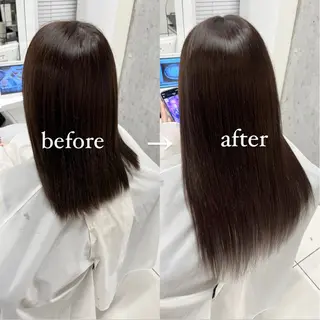 ロング りおな/髪質改善/ カラー /平尾のヘアスタイル