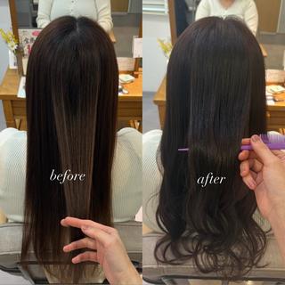 ロング カラー 🌈透明感カラー🌈 / 西野 杏🫧のヘアスタイル