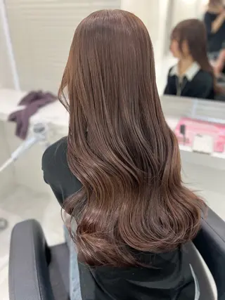 ロング カラー ブリーチなし特化 美容師💖SAE💖のヘアスタイル