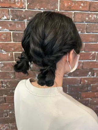 ヘアアレンジ 🌷-5歳を実現 梅田その子🌷のヘアスタイル