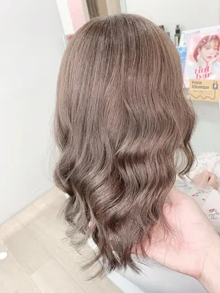 ミディアム カラー Gemini代表 Maedaのヘアスタイル