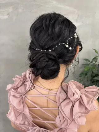 ヘアアレンジ ✨透明感艶カラー ✨💍Yuri💍のヘアスタイル
