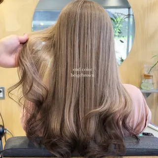 ロング カラー 🌈艶ハイトーン🌈 心を込めます🤝涼介のヘアスタイル