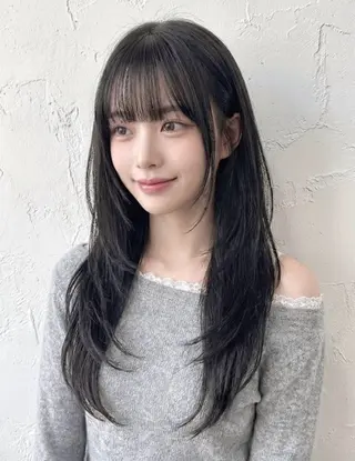 ロング レディースカット モデル募集 / 岡本のヘアスタイル