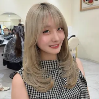 ロング hiyori🎀 トレンドレイヤーのヘアスタイル