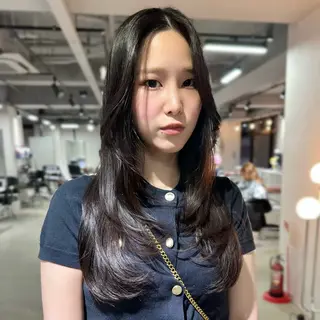 ロング 韓国レイヤー🇰🇷 艶髪💎renのヘアスタイル