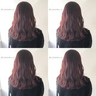 ミディアム カラー あさだ しゅうたろうのヘアスタイル