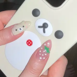 ネイル うの 韓国ﾈｲﾙ໒꒱⋆⭒˚のネイルデザイン