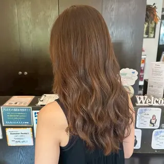 ロング カラー 近藤 優羽のヘアスタイル