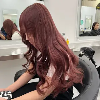 ロング 🍒韓国暖色ヘア NO.1🍒🪽のヘアスタイル