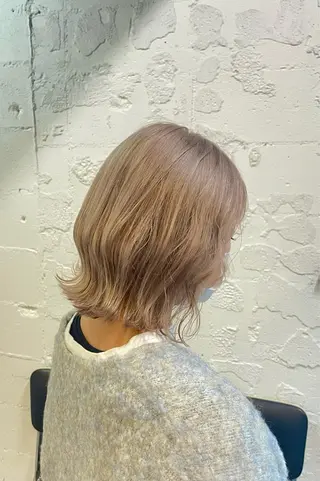 ショート カラー ヘアアレンジ 🎀レイヤー 透明感 カラーyuuri🎀のヘアスタイル