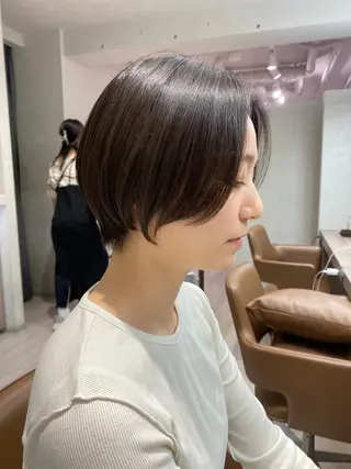 ショート メンズ特化 刈り上げない/金井のヘアスタイル