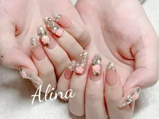 セミロング 池袋Alina エリナのネイルデザイン
