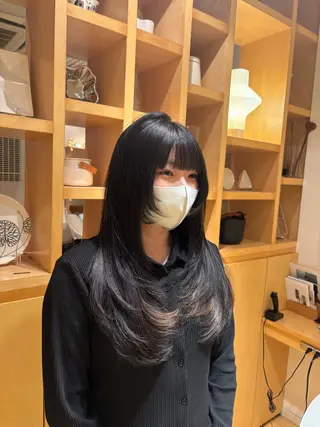 ロング 川越/organic 根本アユミのヘアスタイル