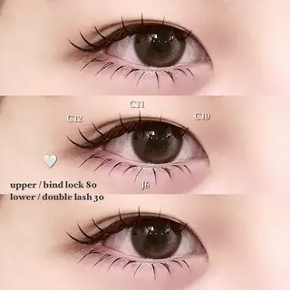 マツエク・マツパ Lucy's Eyelash小倉店のマツエク・マツパデザイン