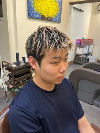 メンズ 名嘉真 美晴のヘアスタイル