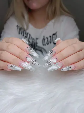 ネイル Sora nail 長さ出し専門店のネイルデザイン